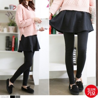 SUU8048 เลกกิ้งกระโปรงบานขนมิงค์ 3 ส่วน*การผลิตในประเทศ*