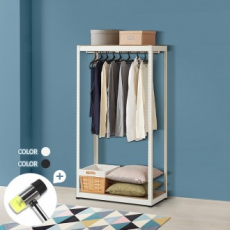 System Hanger 80 ไม้แขวนเสื้อ 2 ชั้น ชั้นวางของแบบแขวนภายใน