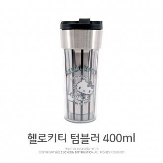 KP Hello Kitty แก้วน้ำอัจฉริยะ (400ml) กระติกน้ำร้อนและน้ำเย็น ขวดน้ำสแตนเลส