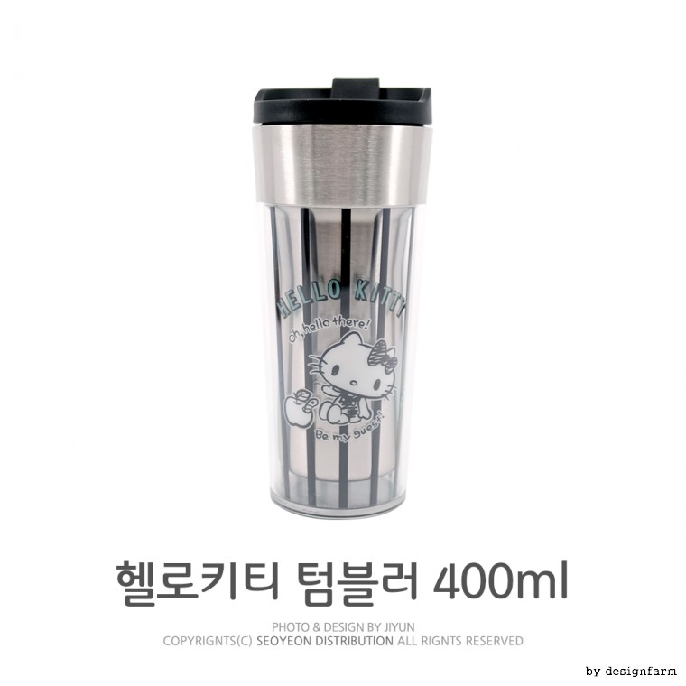 KP Hello Kitty แก้วน้ำอัจฉริยะ (400ml) กระติกน้ำร้อนและน้ำเย็น ขวดน้ำสแตนเลส