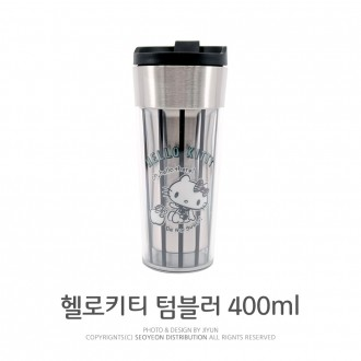 KP Hello Kitty แก้วน้ำอัจฉริยะ (400ml) กระติกน้ำร้อนและน้ำเย็น ขวดน้ำสแตนเลส