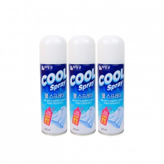 สเปรย์เย็น Living Good Cool (220มล.) - 3 ชิ้น สเปรย์เย็นสำหรับเสื้อผ้า เย็นเร็ว สำหรับเครื่องปรับอากาศ Ice Cool