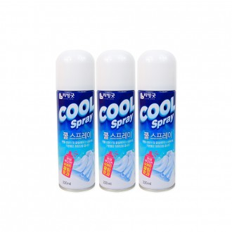 สเปรย์เย็น Living Good Cool (220มล.) - 3 ชิ้น สเปรย์เย็นสำหรับเสื้อผ้า เย็นเร็ว สำหรับเครื่องปรับอากาศ Ice Cool