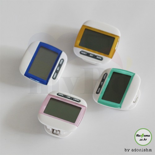 เครื่องนับก้าวแบบ LCD ขนาดใหญ่ วัดระยะทาง วัดแคลอรี่ เครื่องนับก้าว
