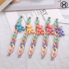 [Hoony Case] ​​Cutie Bear Hand Keyring Strap อุปกรณ์เสริมสำหรับมือถือทุกรุ่น