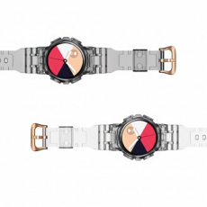 [D]Galaxy Watch4/Watch5/Watch5 ทั่วไป 40 มม.44 มม.All-in-One โปร่งใสสายรัดกีฬากรณี BAND