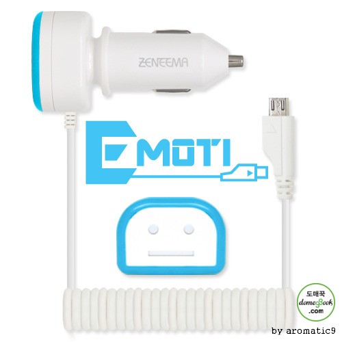[BEAT] แท่นชาร์จไมโคร 5 พินติดรถยนต์ Emoti