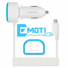 [BEAT] แท่นชาร์จไมโคร 5 พินติดรถยนต์ Emoti