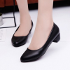 [รองเท้าขายส่ง] รองเท้าส้นสูง ส้นเต็ม ส้นเตี้ย รองเท้าสตรี ส้น 3.5cm P808