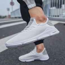 รองเท้าผ้าใบผู้ชาย รองเท้าวิ่ง รองเท้าผ้าใบ Flyknit