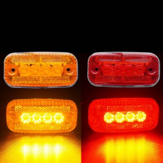 Kukje อุตสาหกรรม 4-hole LED sidelight (24V) / หลอดไฟรถยนต์