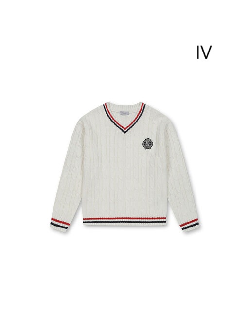 เสื้อกันหนาว Unisex V-neck Sweater