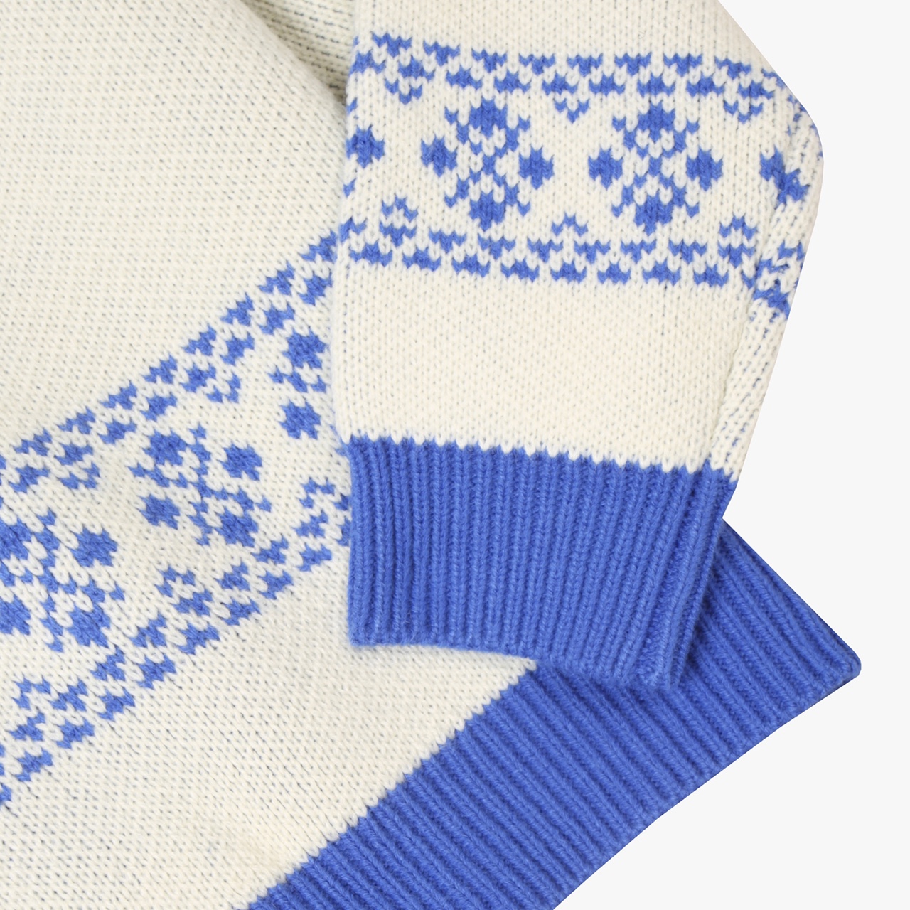 เสื้อกันหนาว Thick Jacquard Pullover